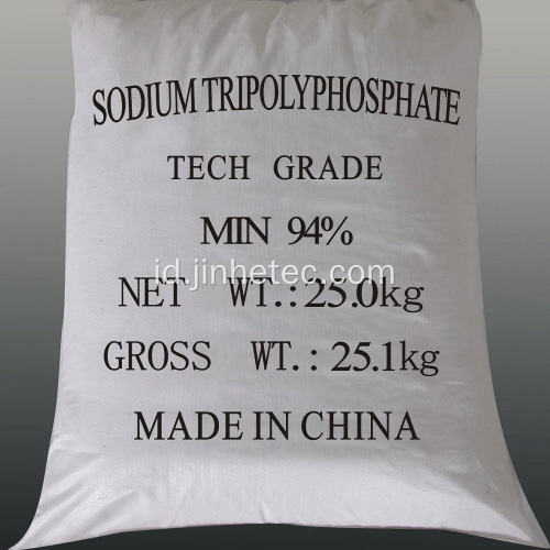 Sodium kemurnian tinggi tripolyphosphate 94% mesin cuci piring